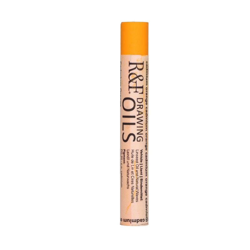 R&amp;F Drawing Oil Cadmium Orange 12ml