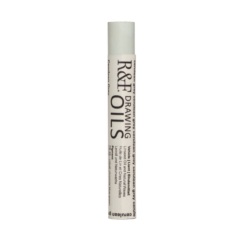 R&amp;F Drawing Oil Cerulean Grey 12ml