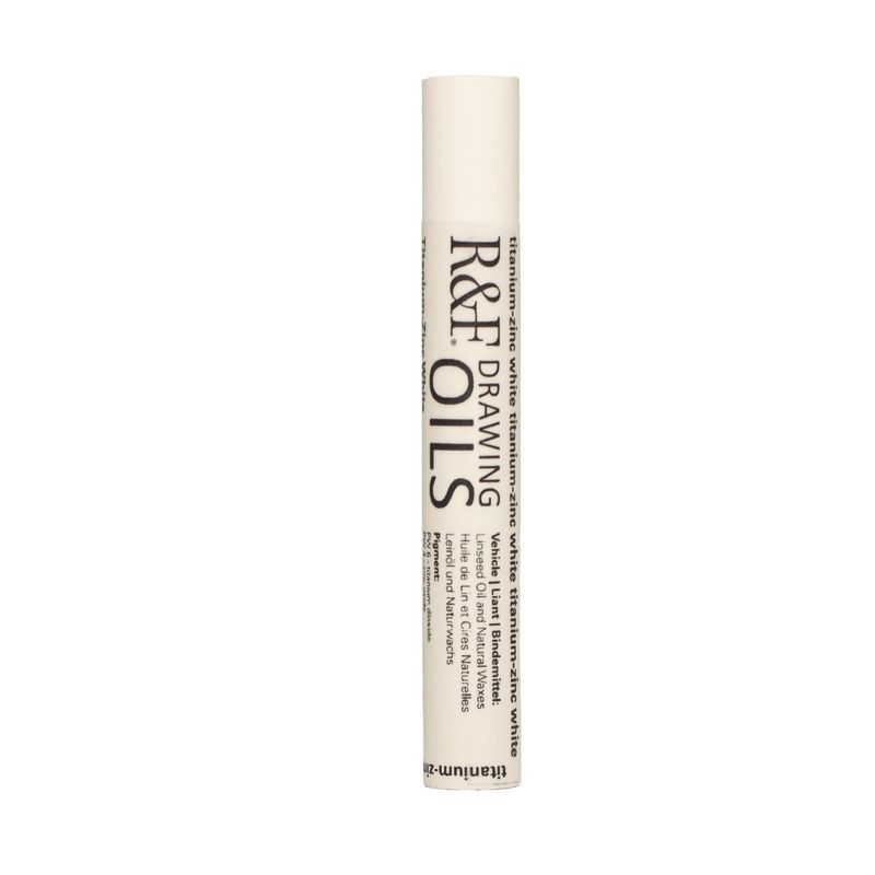 R&amp;F Drawing Oil Titanium-Zinc White 12ml