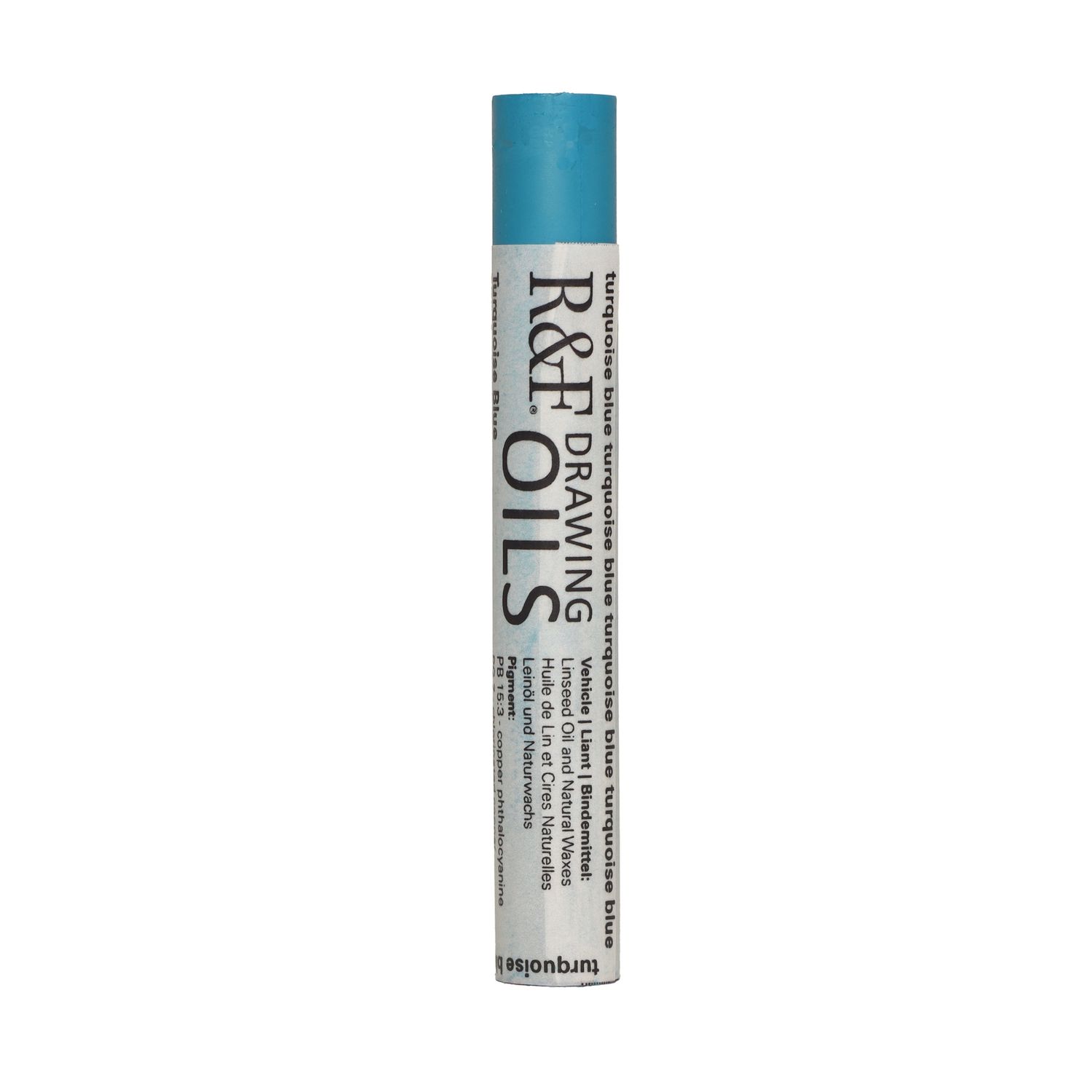 R&amp;F Drawing Oil Turquoise Blue 12ml