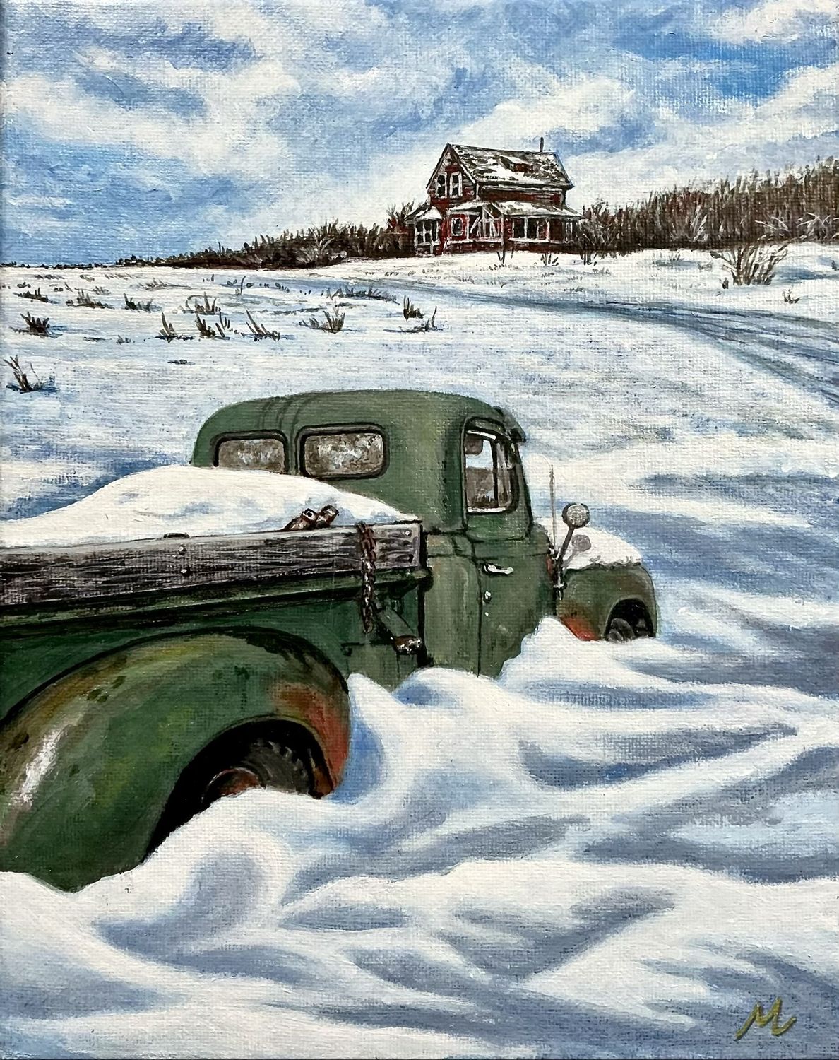Winter Swells by Michael Martin