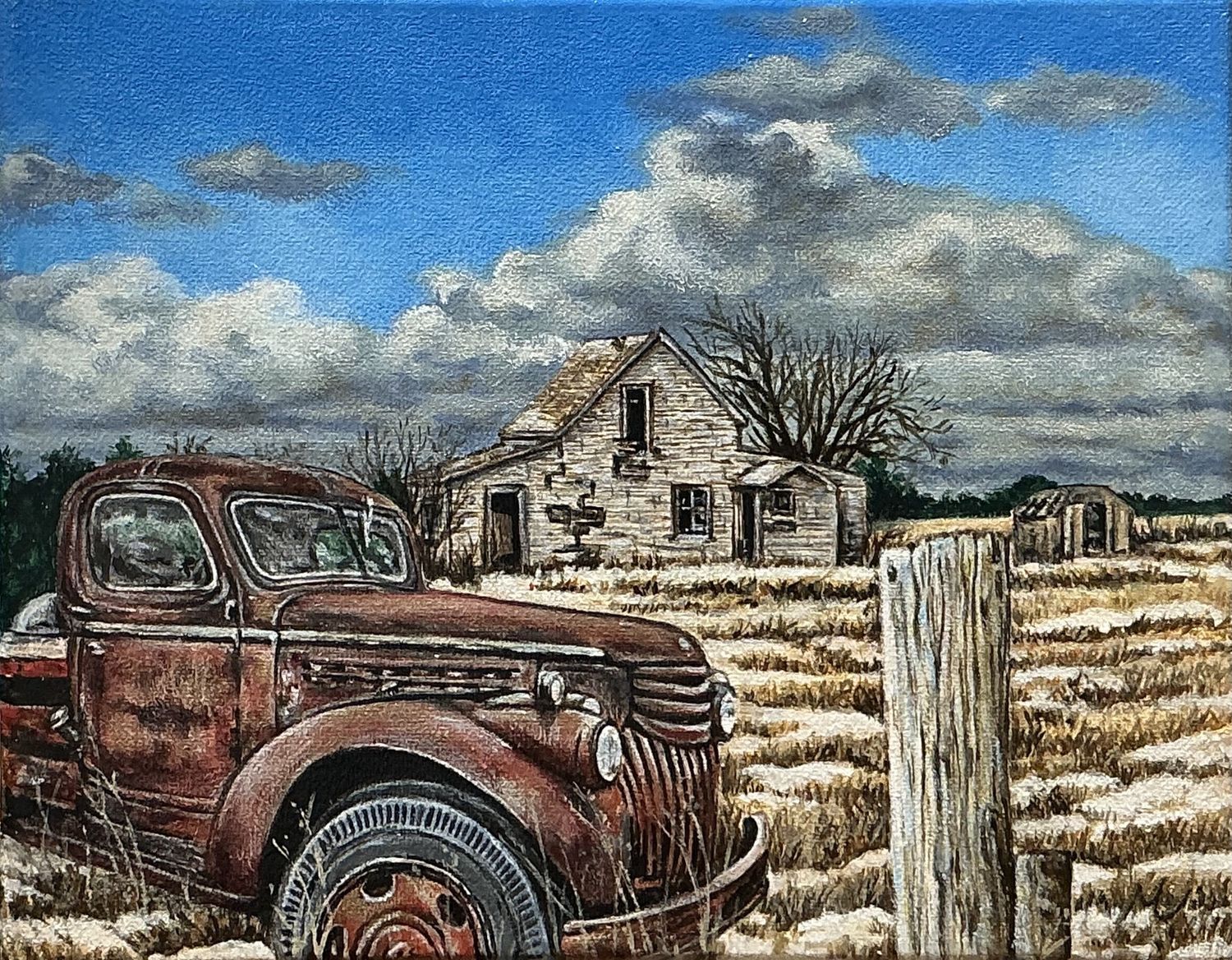 Just Needs a Splash of Paint by Michael Martin