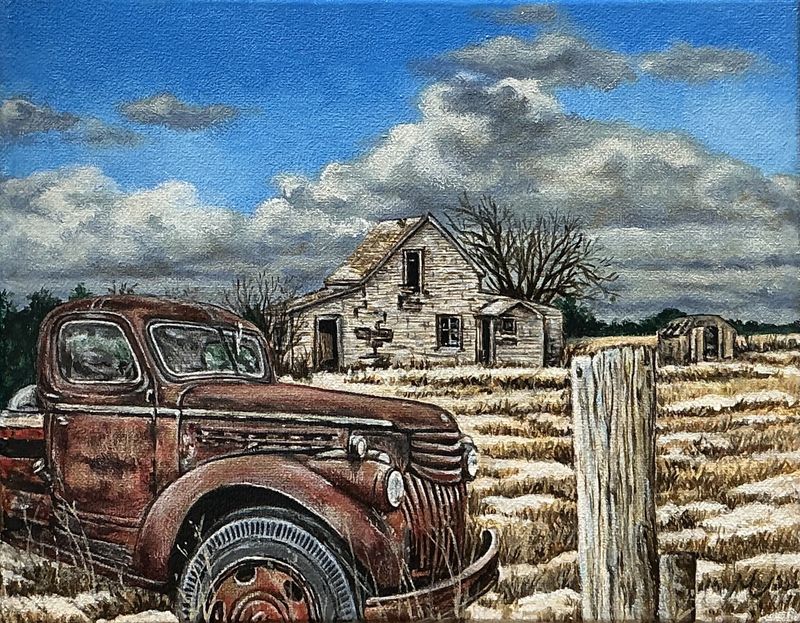 Just Needs a Splash of Paint by Michael Martin