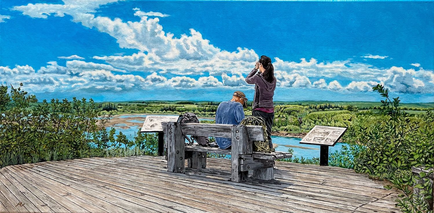 Panoramic Outlook 2 by Michael Martin