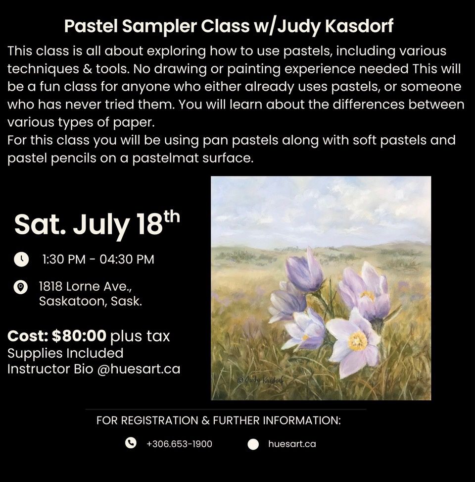 July 18 Pastel Sampler J Kasdorf