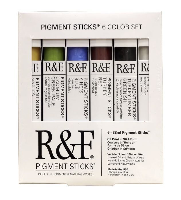 R &amp; F Introductory Pigment Stick Set 6pc 38ml