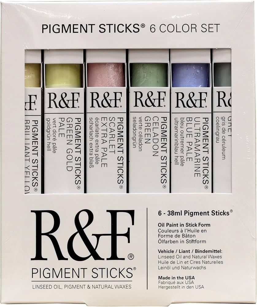 R &amp; F Chromatic Pigment Stick Set 6pc 38ml