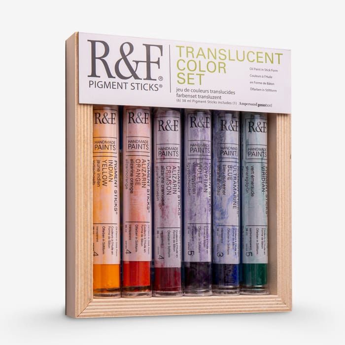 R &amp; F Translucent Pigment Stick Set 6pc 38ml