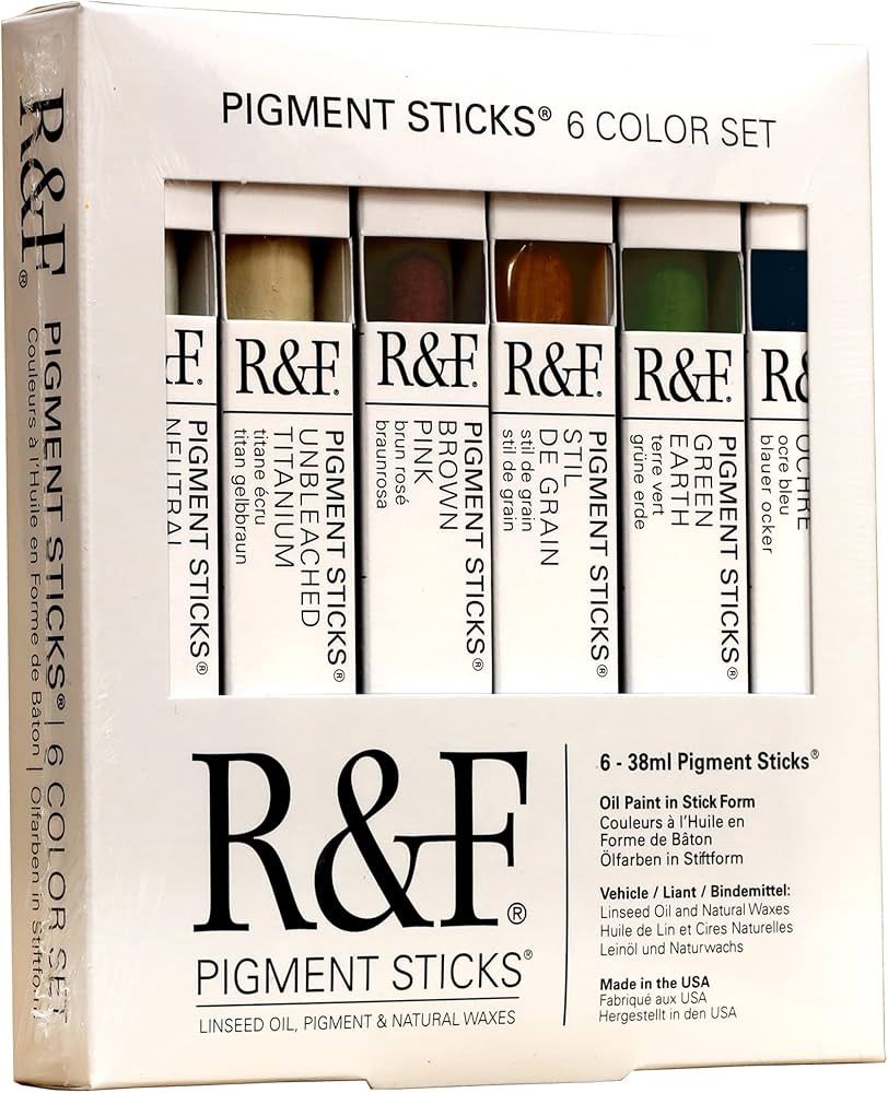 R &amp; F Earth Tones Pigment Stick Set 6pc