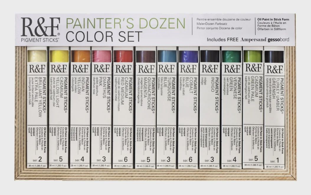 R &amp; F Painters Dozen Pigment Stick Set 12pc