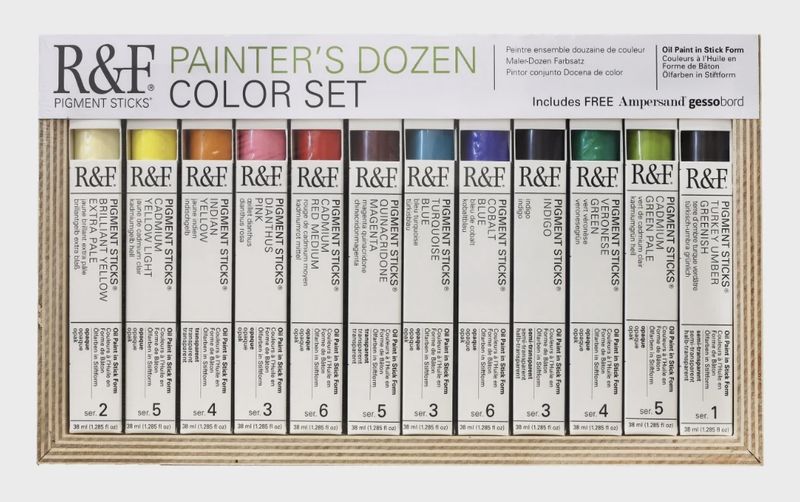 R &amp; F Painters Dozen Pigment Stick Set 12pc