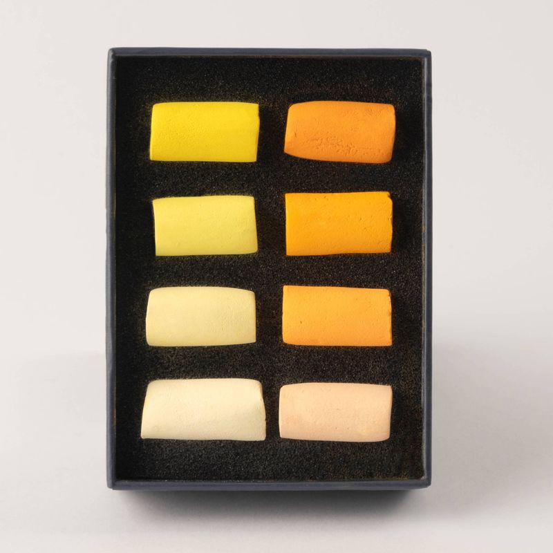 Unison Orange and Yellow Set 8pc 1/2 sticks