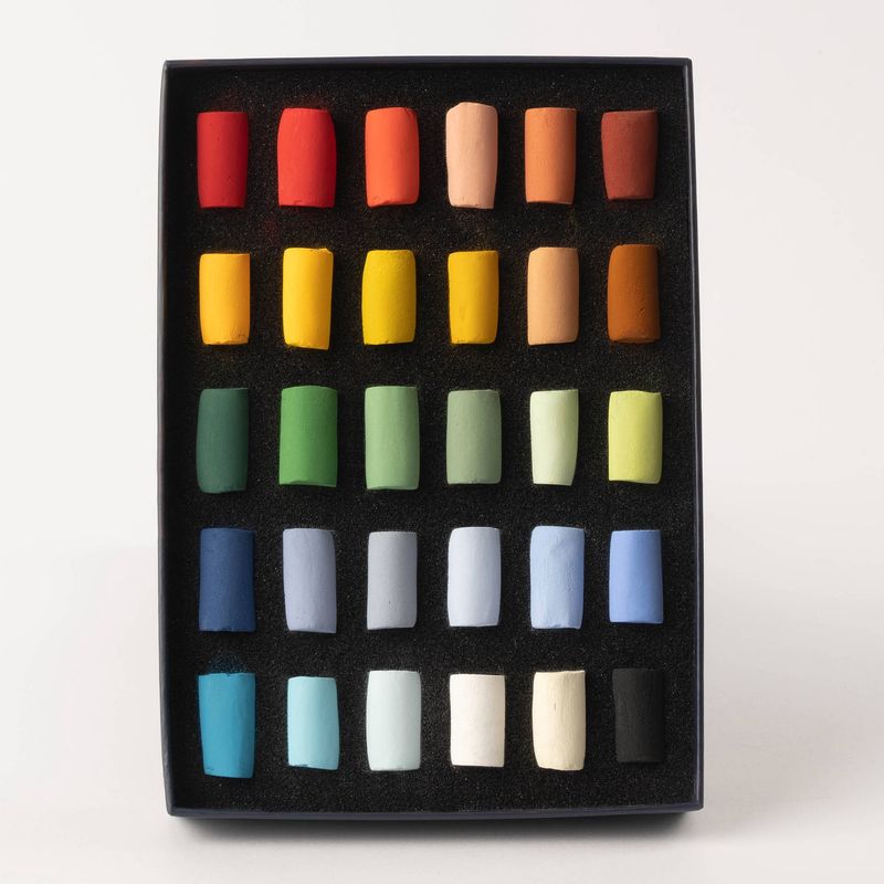 Unison Starter 30 Half Stick Soft Pastel Set