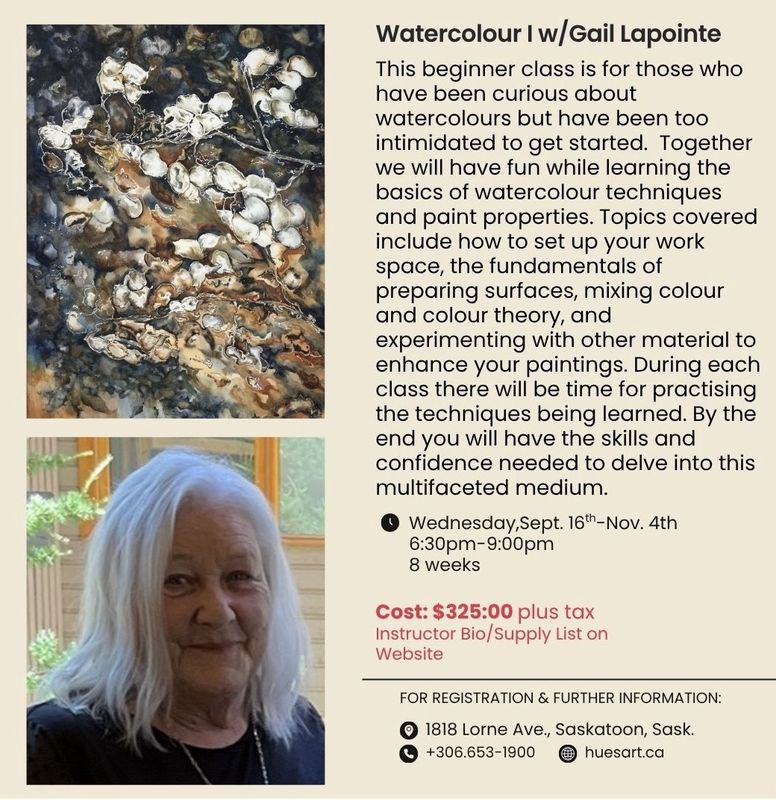 Watercolour 1 with Gail Lapointe
