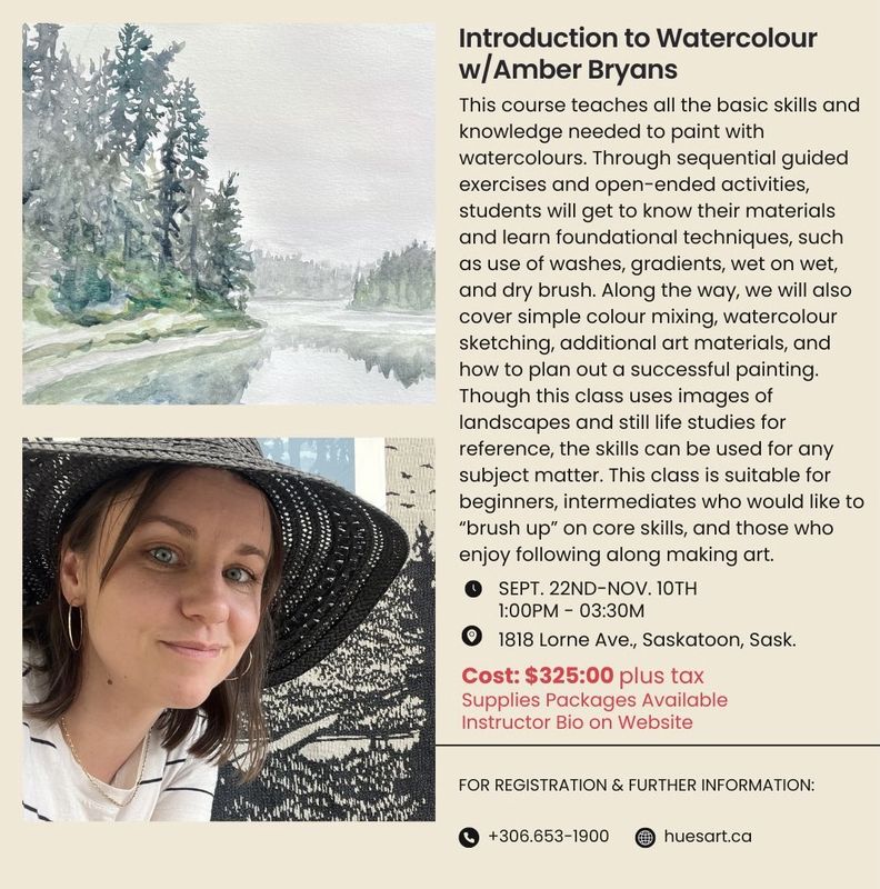 Introduction to Watercolour Amber Bryans