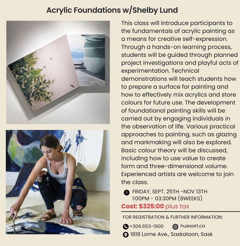 Acrylic Painting Foundations Shelby Lund
