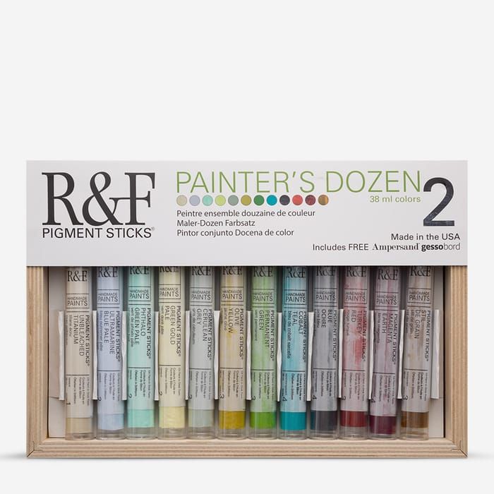 R &amp; F Painters Dozen Pigment Set 2  12 piece
