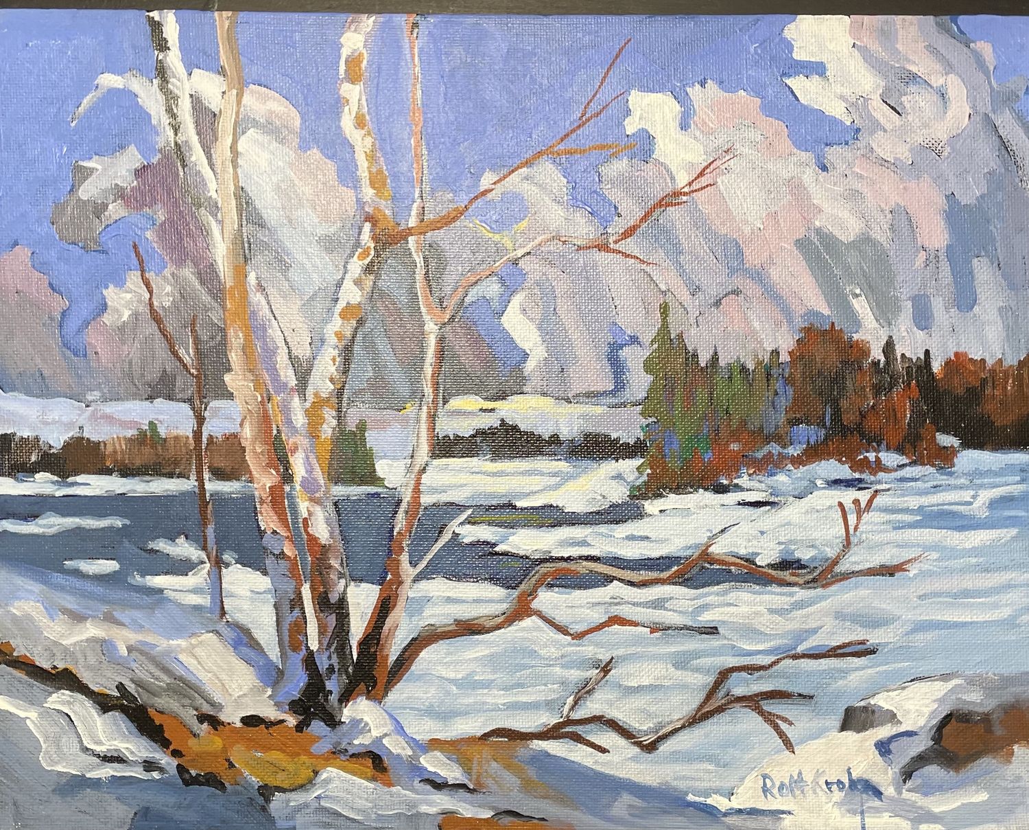 Spring Thaw by Rolf Krohn