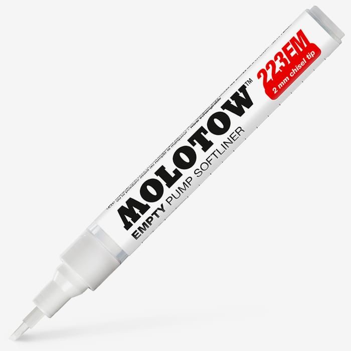 Molotow Empty Pump Softliner  Chisel tip 2MM