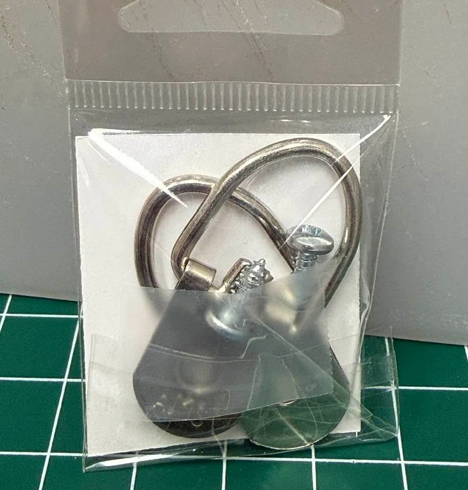 Hardware D Ring Large Single Set