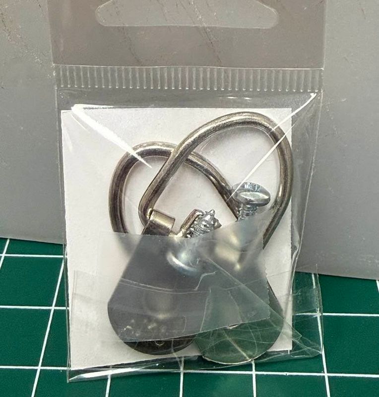 Hardware D Ring Large Single Set