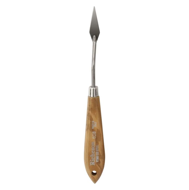 Stainless Steel Painting Knife 808 Made in Italy