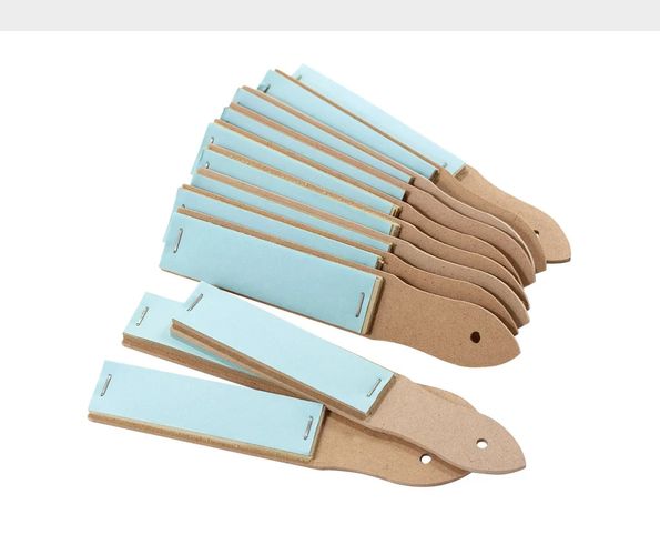 Sandpaper block for sharpening