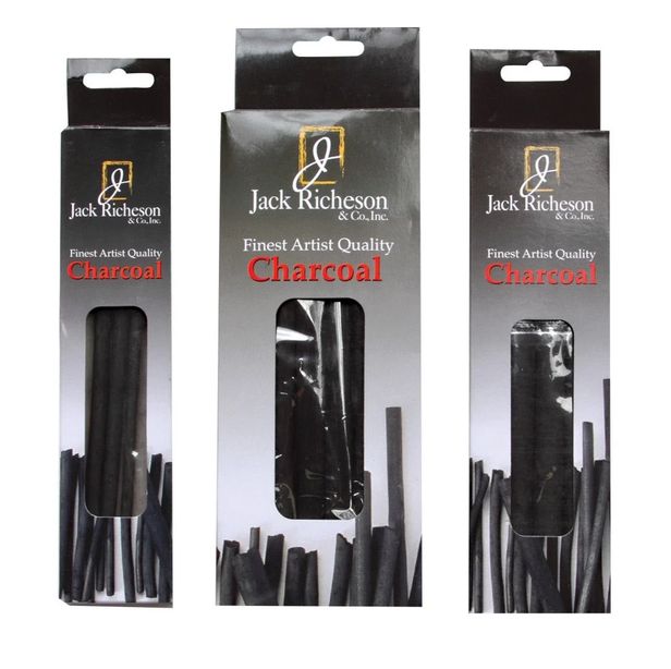 Jack Richeson Vine Charcoal Thin Medium 50/box