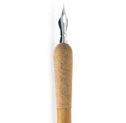 E&amp;M Gemini Nibbed Dip Pen Beech
