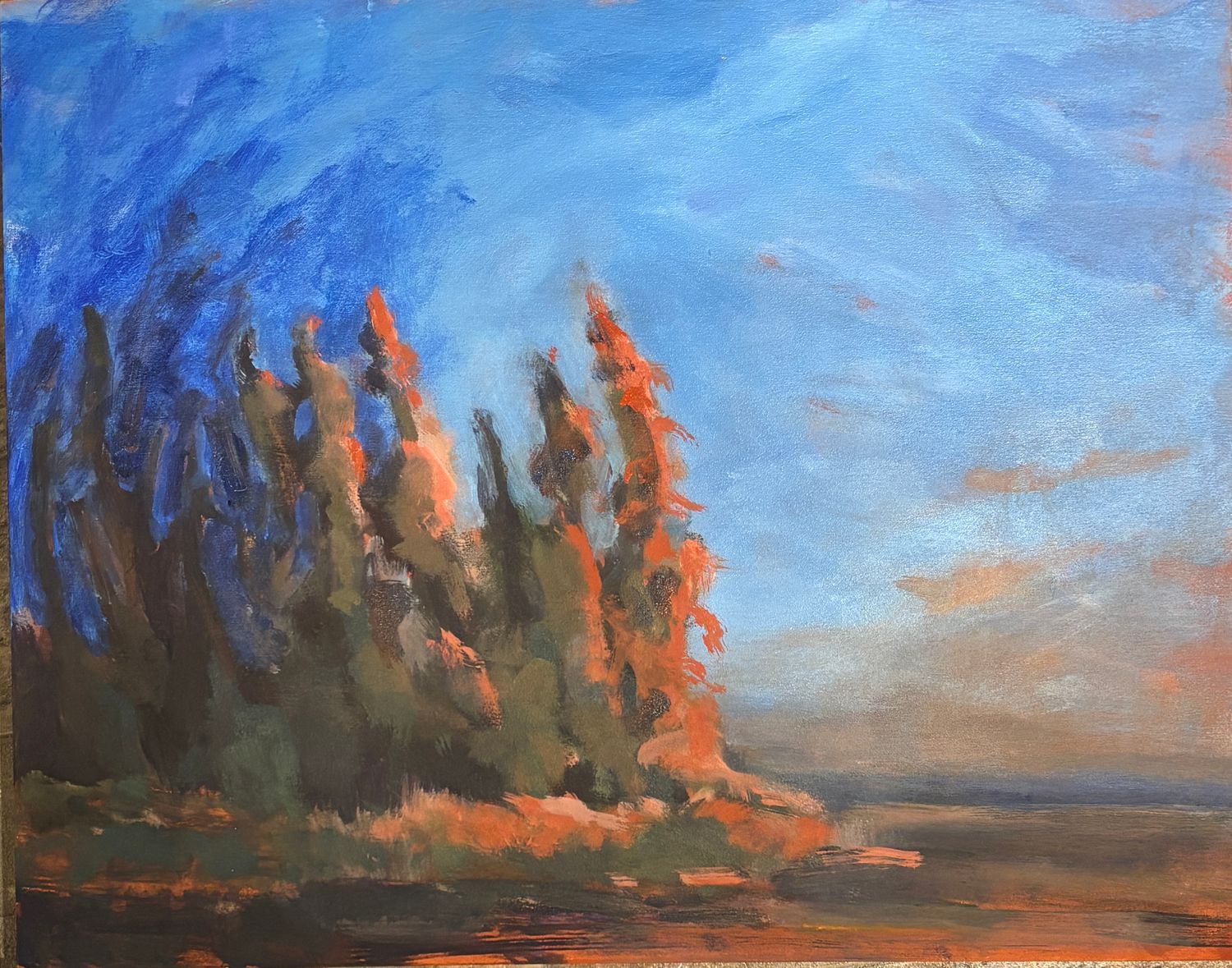 Sunrise on Emma Lake #4 by Randi Lalonde
