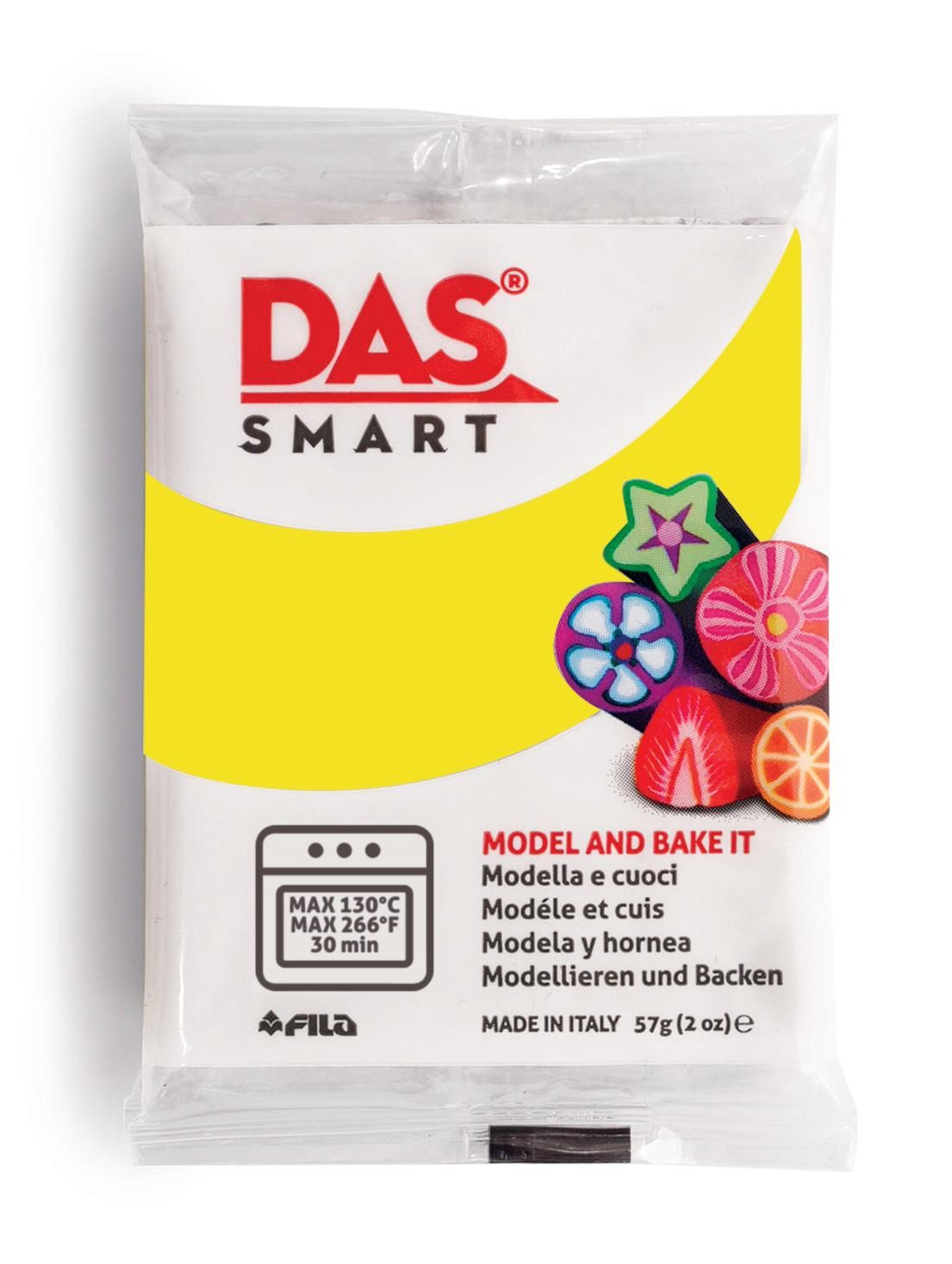 Das Smart Lemon Yellow 57 G Polymer Clay