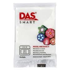 Das Smart White Pearl 57 G Polymer Clay