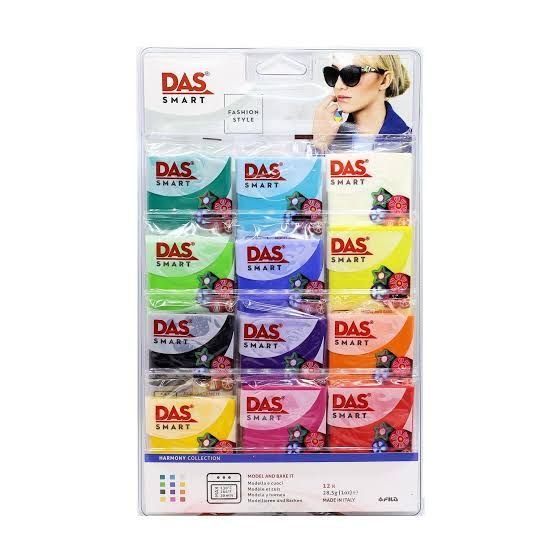 Das Smart Harmonic Polymer Clay Set 12 piece