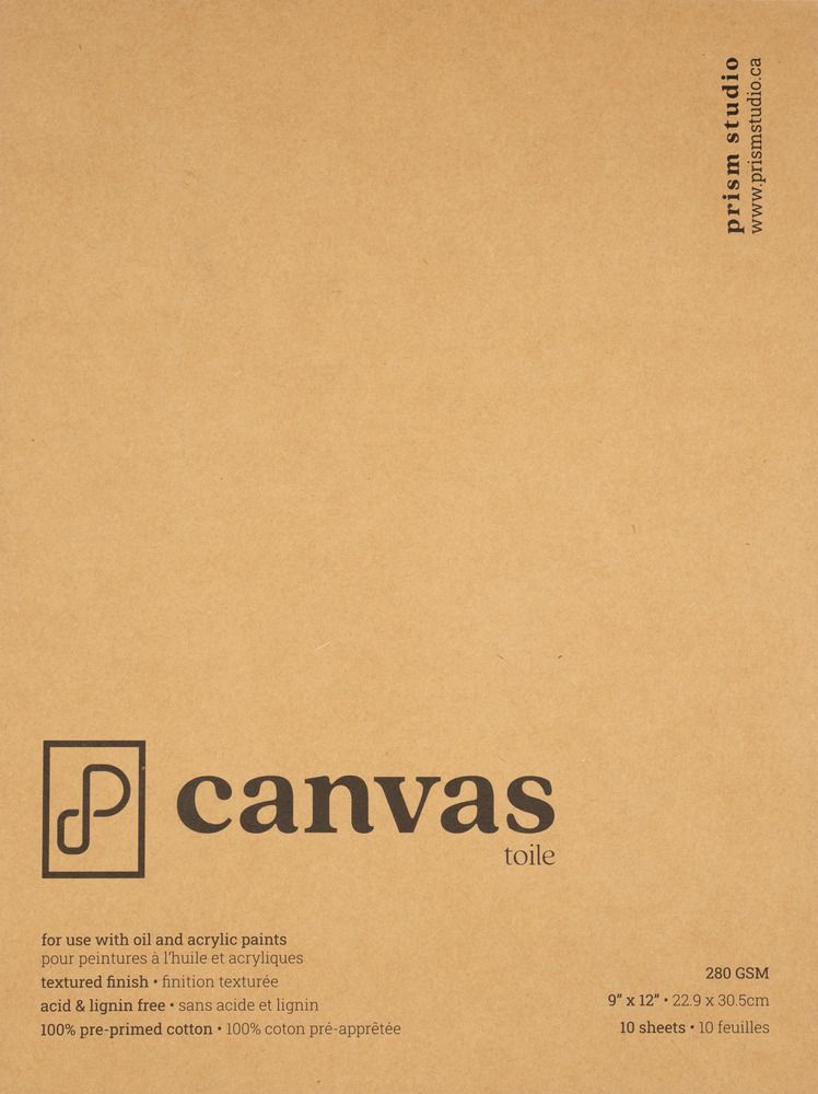 Prism Studio Canvas Pad 9x12