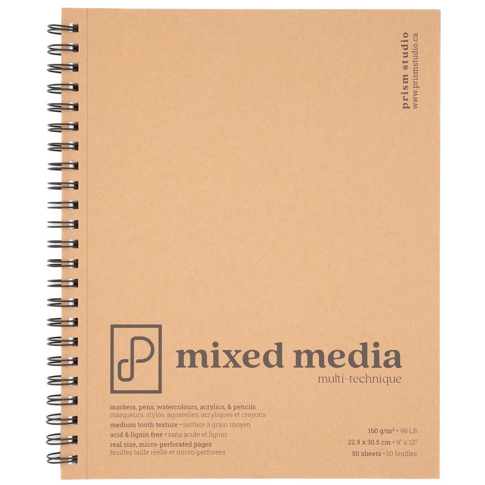 Prism Studio Mixed Media Pad 9x12