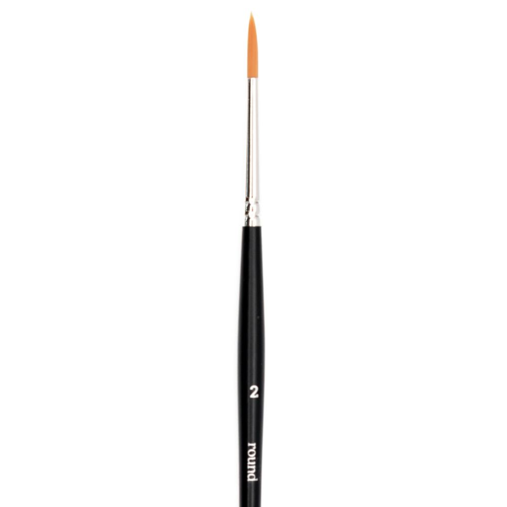 Spectra Artist Brush 2 Round Short Handle