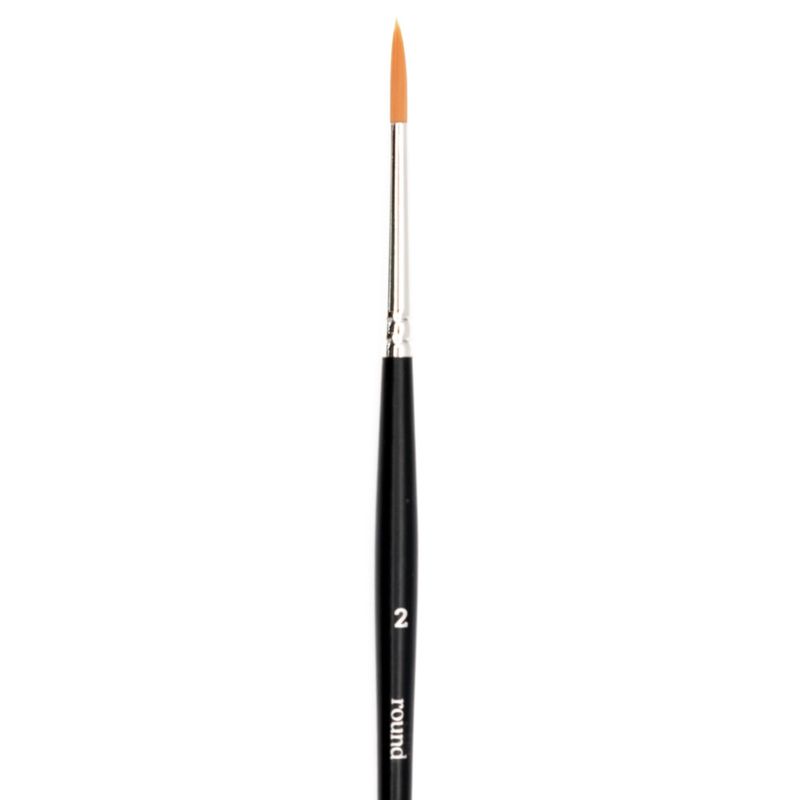 Spectra Artist Brush 2 Round Short Handle Spectra Artist Brush 2 Round Short Handle