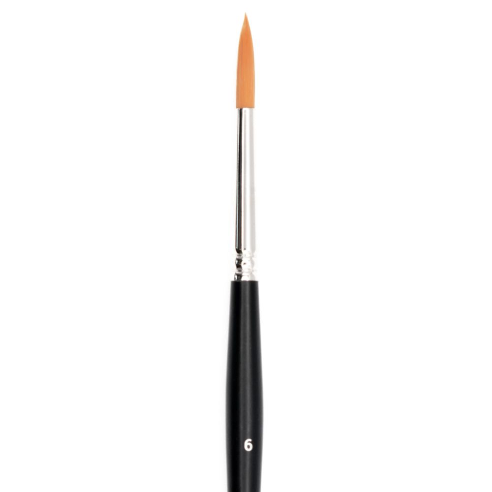 Spectra Artist Brush 6 Round Short Handle