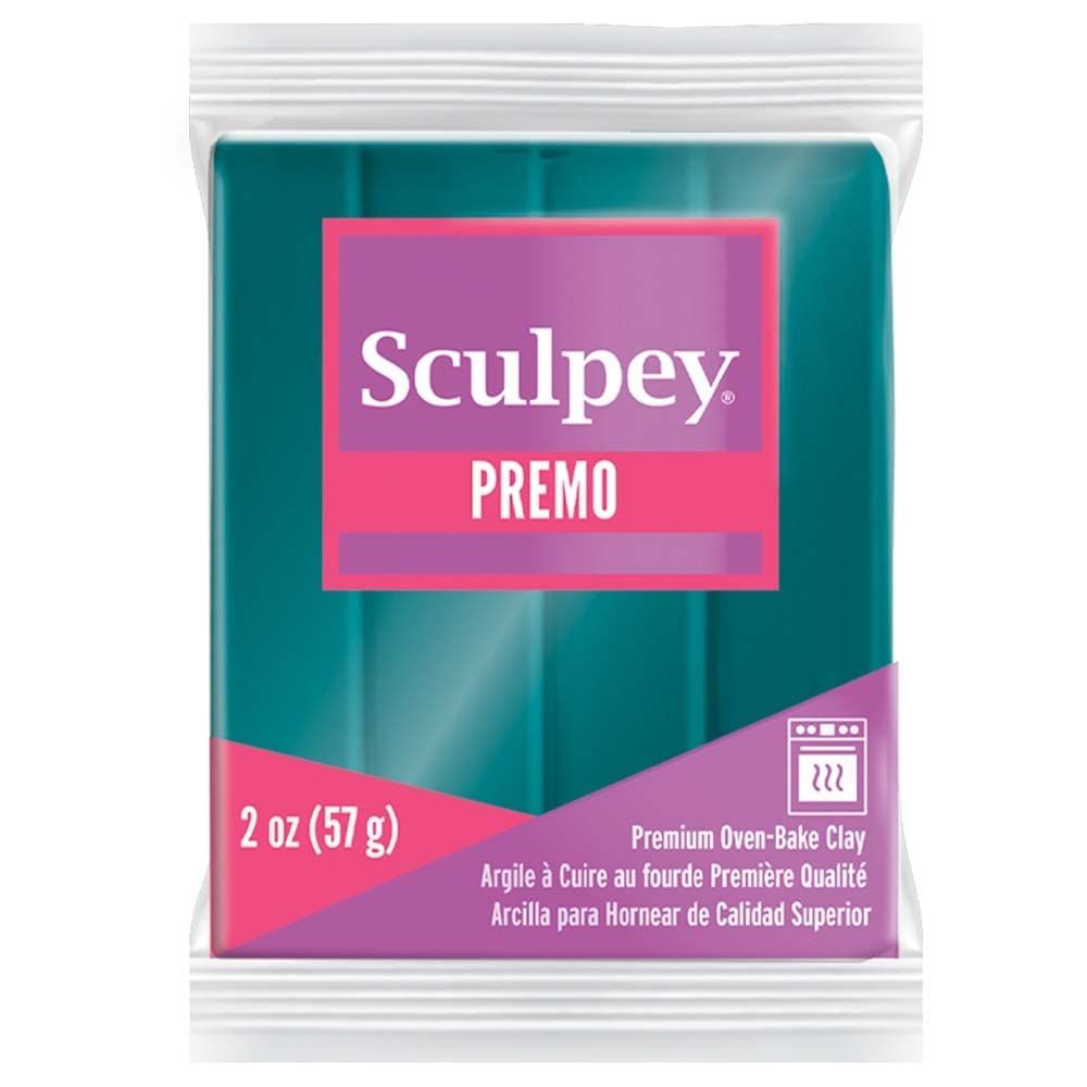 Sculpey Premo Polymer Clay 2 oz Teal
