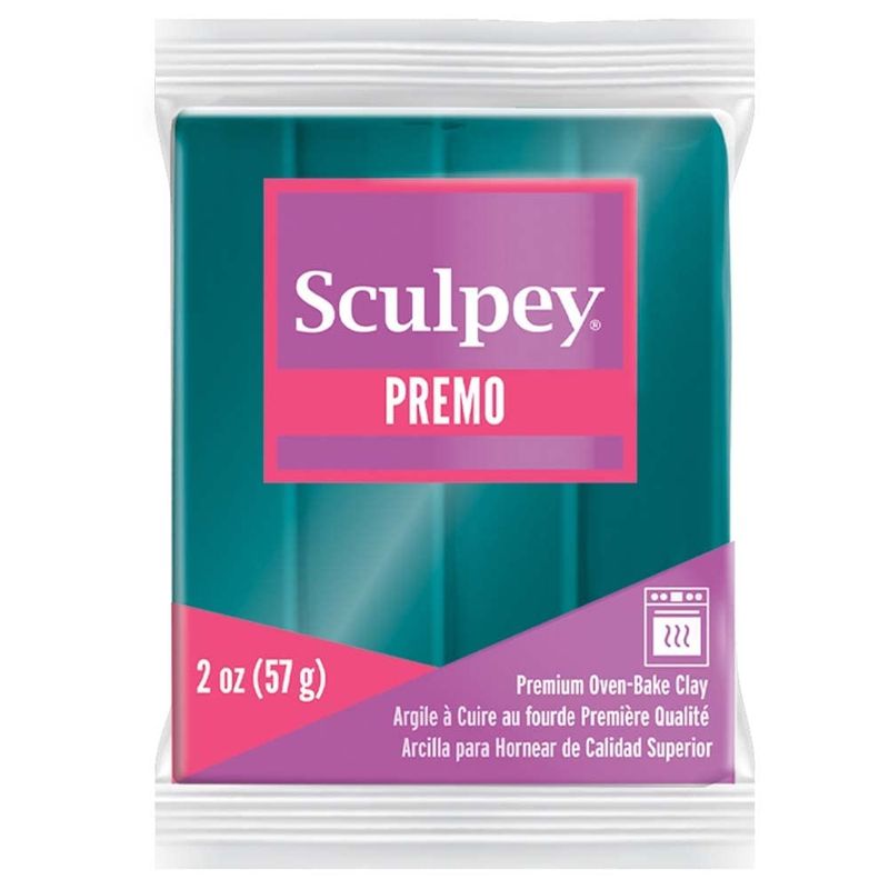 Sculpey Premo Teal 2 oz Sculpey Premo Teal 2 oz