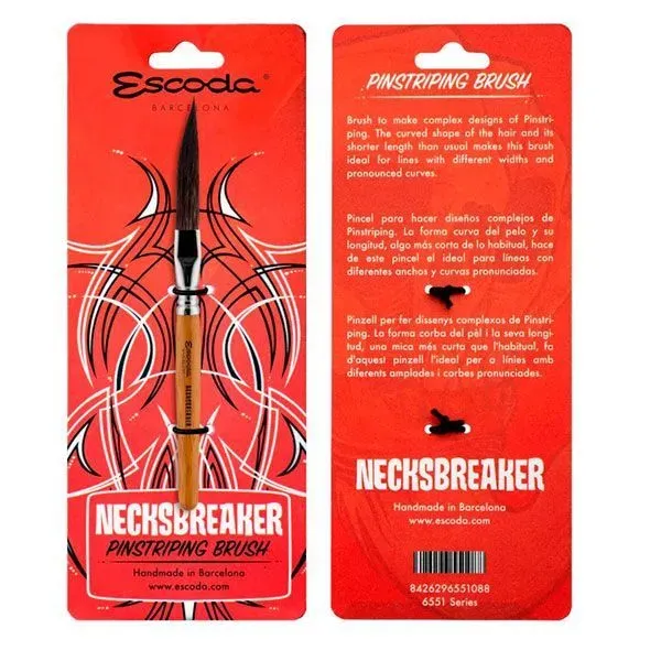 Necksbreaker Squirrel Dagger Pinstriping Brush