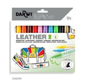 Darwi Leather Marker Set 2mm – Set of 12 Darwi Leather Marker Set 2mm – Set of 12