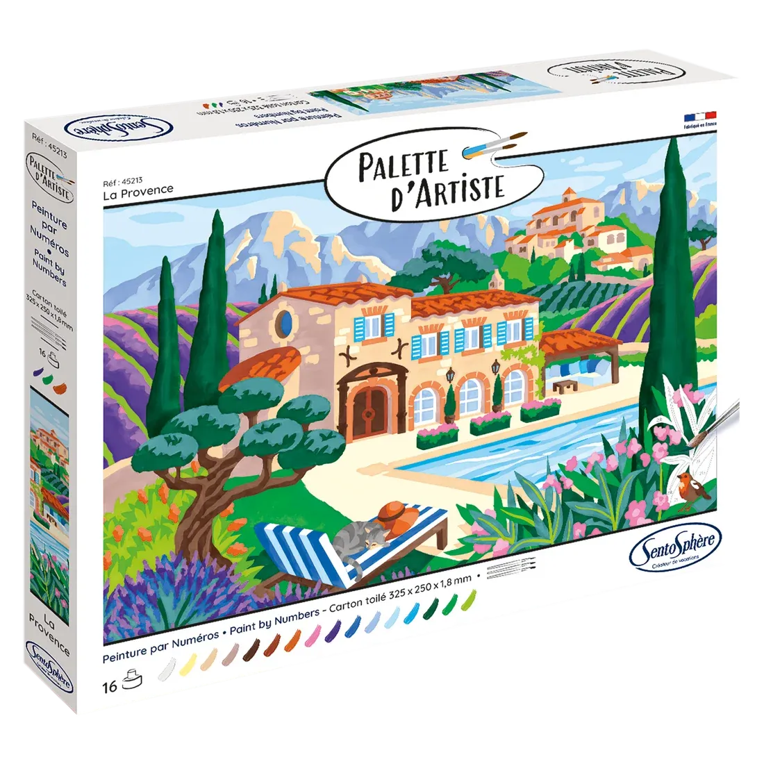 Artist's Palette The Provence Paint by Numbers Kit
