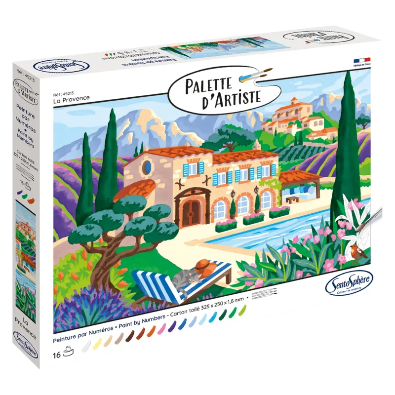 Artist's Palette The Provence Paint by Numbers Kit