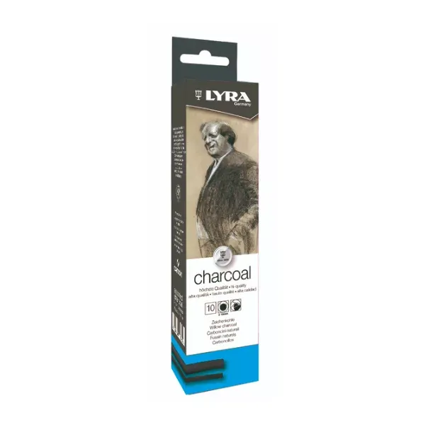 Lyra Assorted Charcoal Sticks – Set of 10