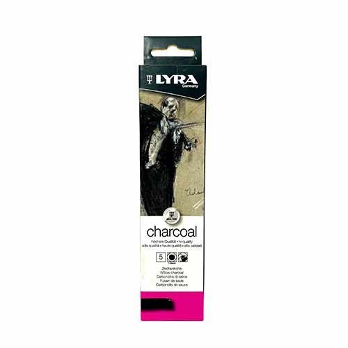 Lyra Thick Charcoal Sticks – Set of 5