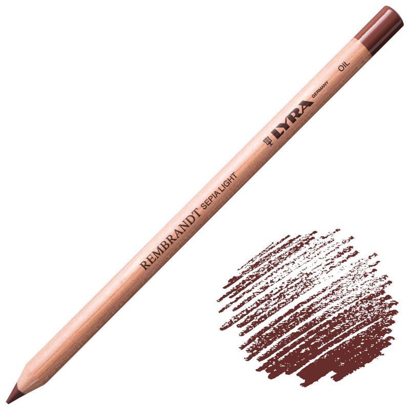 Lyra Rembrandt Sepia Light Pastel Pencil – Oil