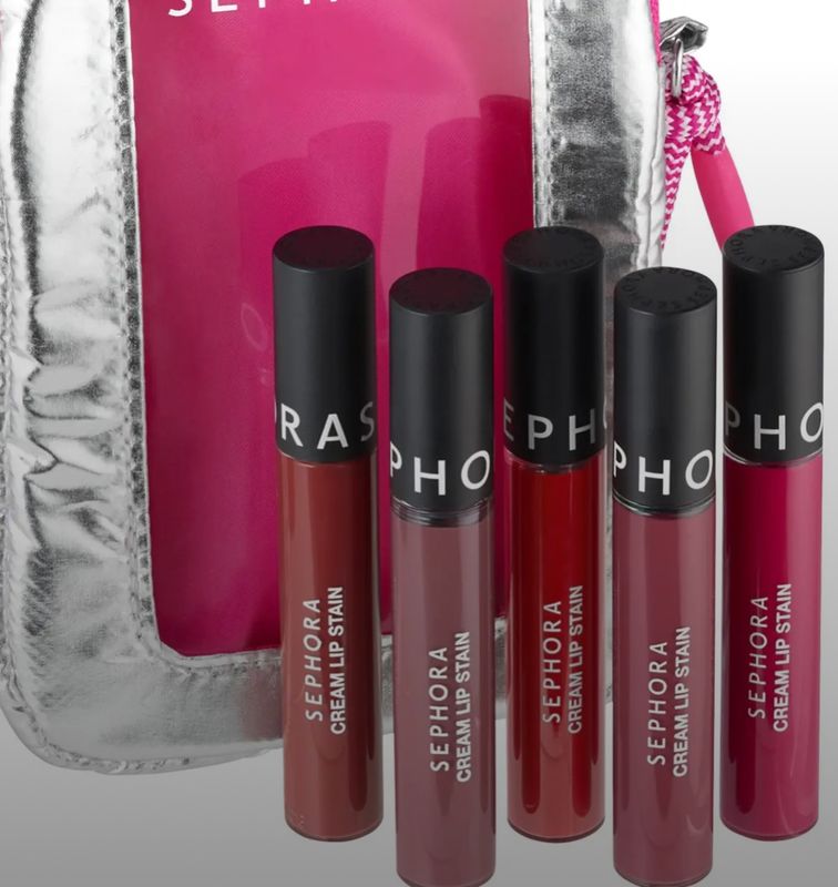 Sephora cream lip stain liquid lipstick set