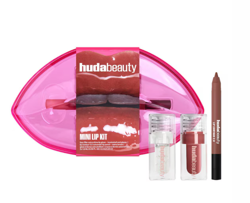 Huda Beauty Mini Lip Kit - Coffret maquillage lèvres