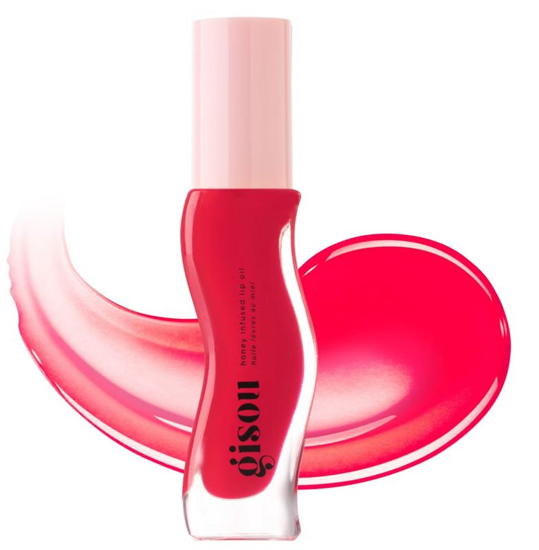 Gisou – Honey Infused Lip Oil – Strawberry Sorbet
